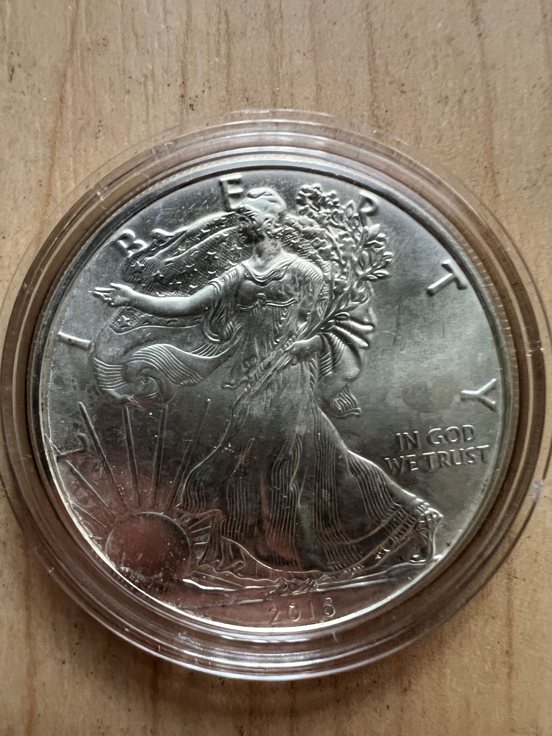 1 Oz Silbermünze American Eagle 2016