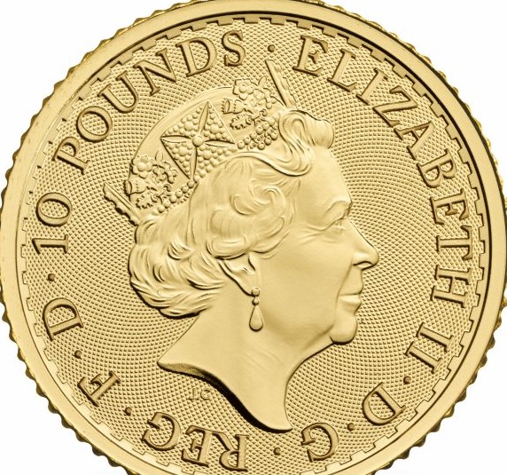 1/10 Unze Britannia Goldmünze 2022