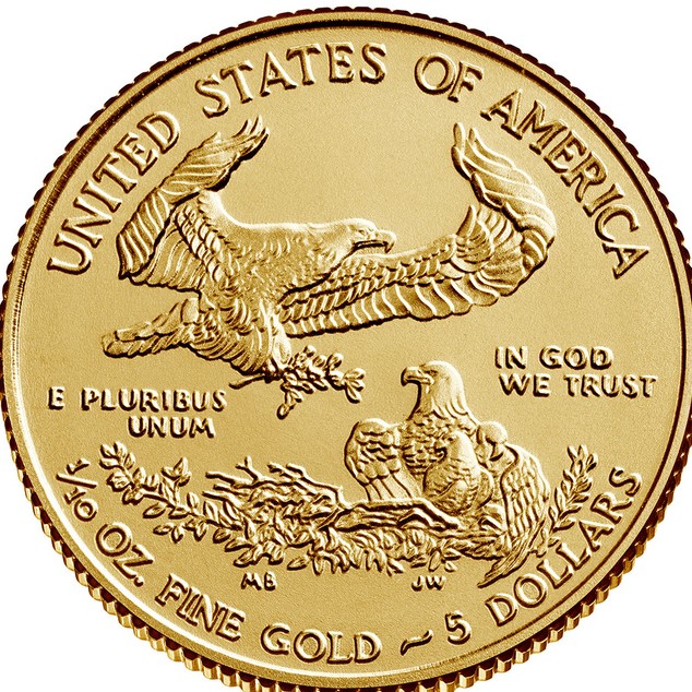 1/10 Unze American Eagle Goldmünze