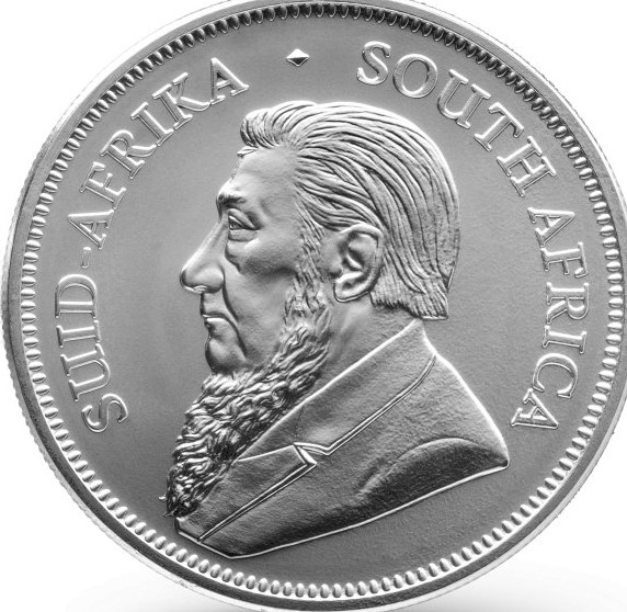 5 x 1 oz Krügerrand Silbermünze 2024