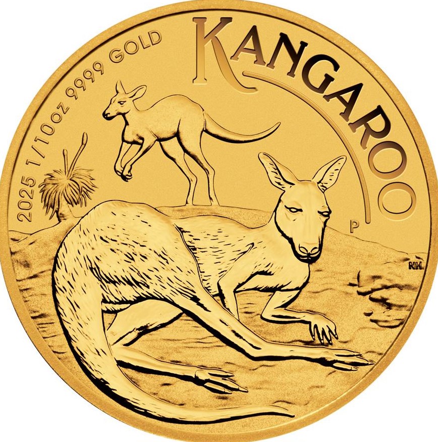 1/10 oz Gold Känguru 2025