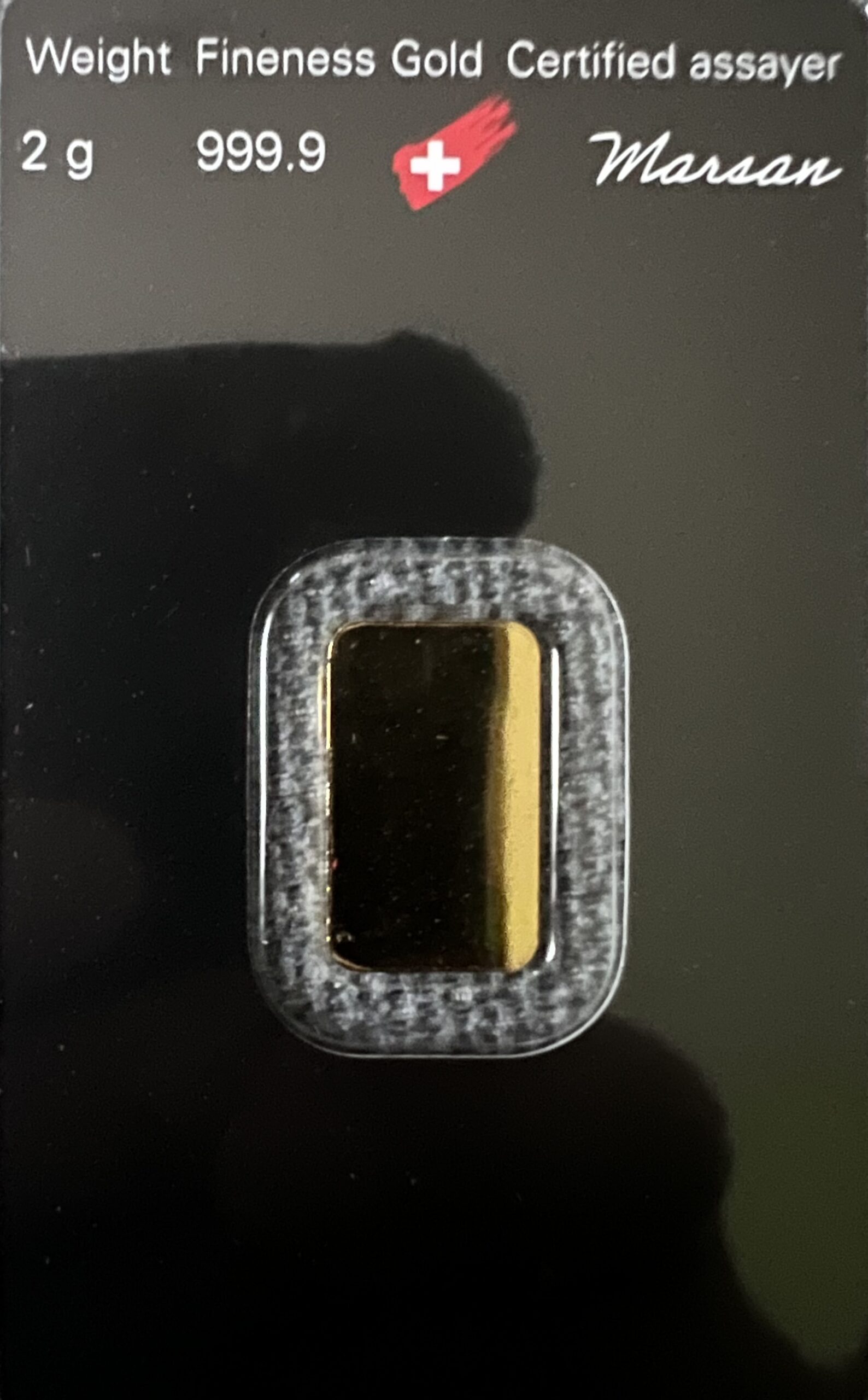 2,5g Argor Heraeus Barren