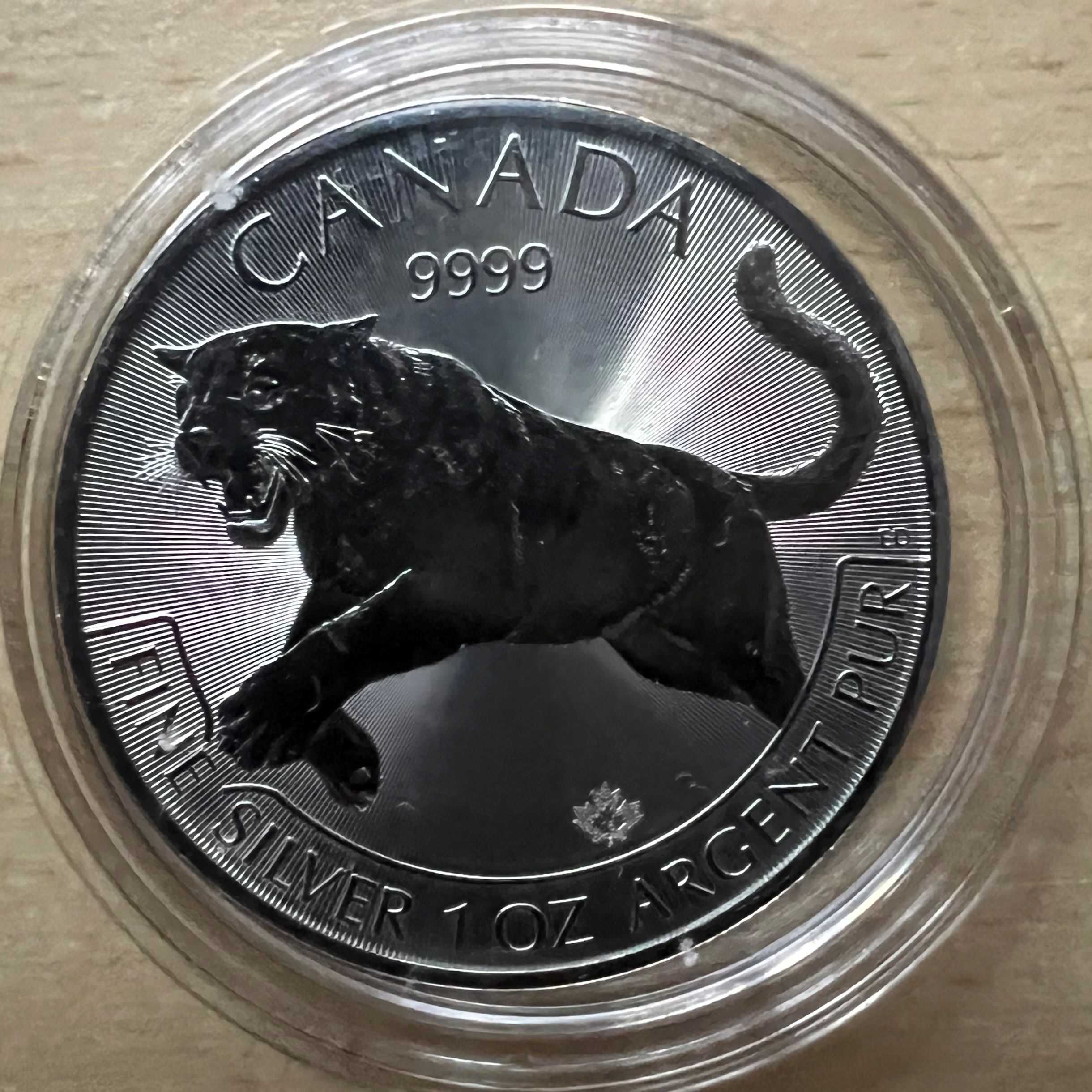 1 Unze Silbermünze Kanada – Puma 2016