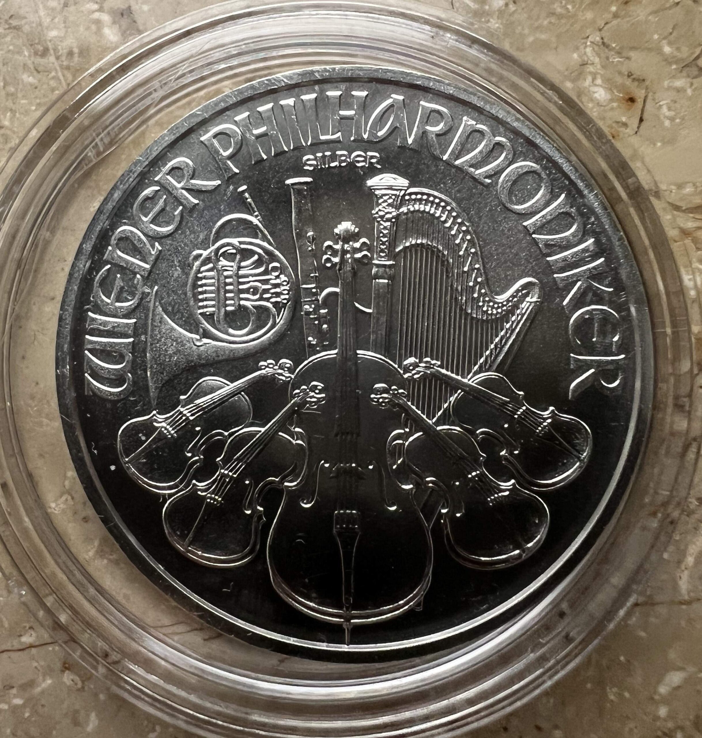 1 Unze Silber Wiener Philharmoniker 2024