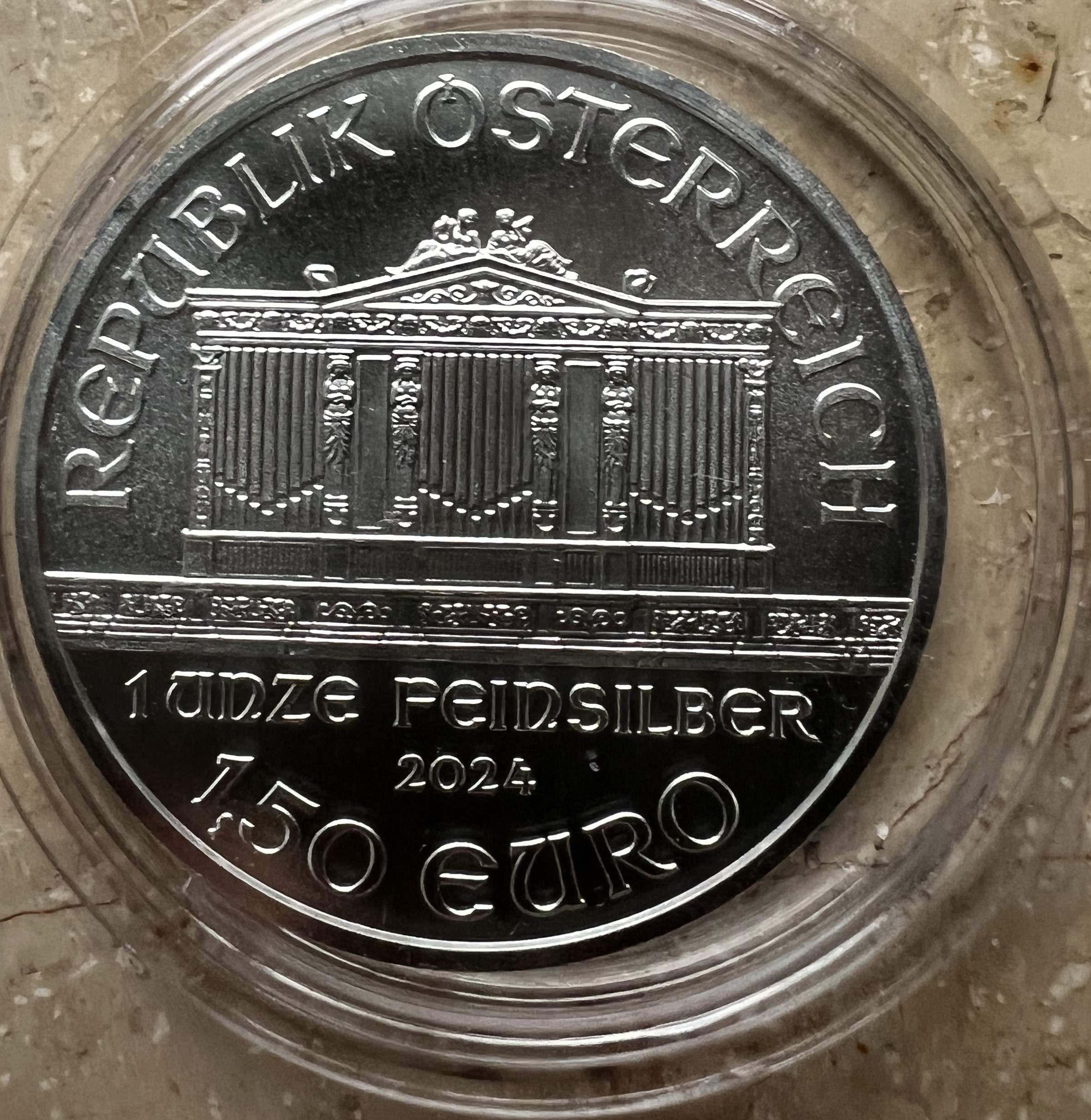 1 Unze Silber Wiener Philharmoniker 2024