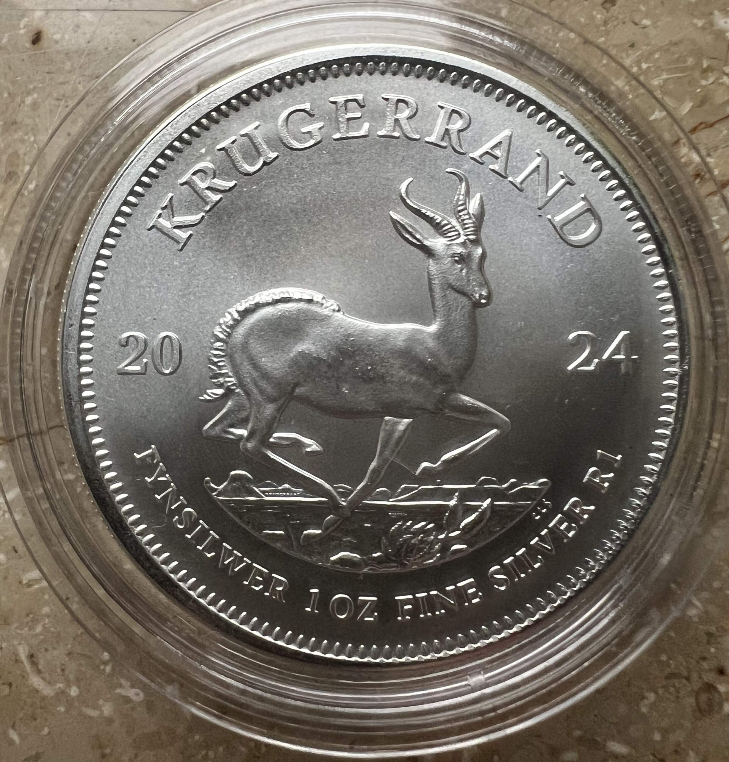 Krügerrand 1 oz Silber 2024