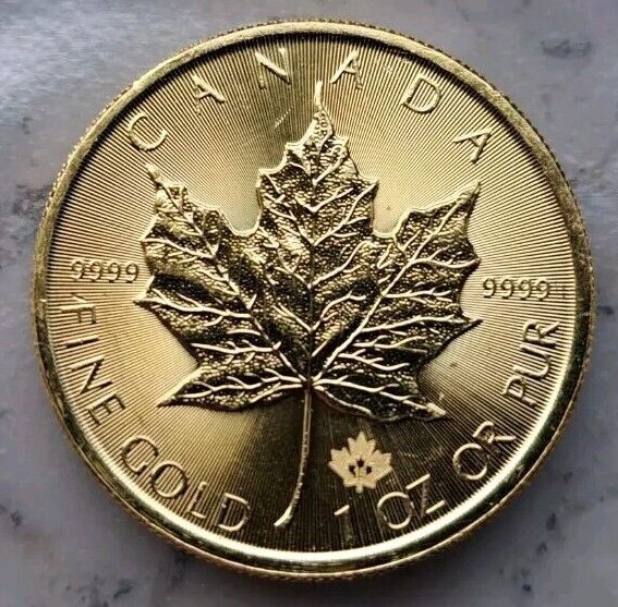 1 oz Goldmünze Maple Leaf 2015