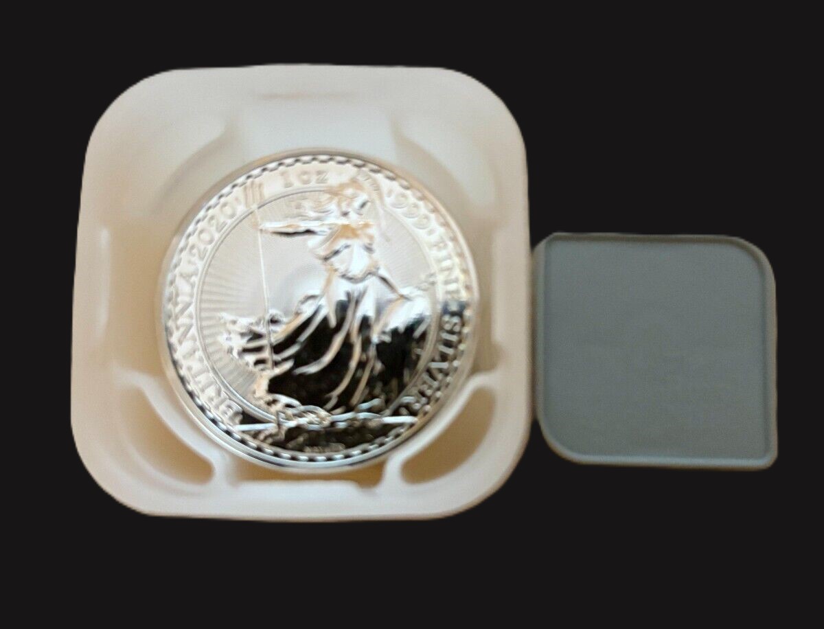 25 x 1 Unze Silber Britannia 2020 Queen Elizabeth II
