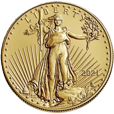 1/10 Unze Gold American Eagle 2021