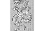 3 x 1 Unze Silberbarren Perth Mint Lunar Dragon 2022