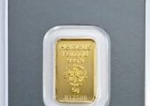 5 Gramm Argor-Heraeus Goldbarren Kinebar